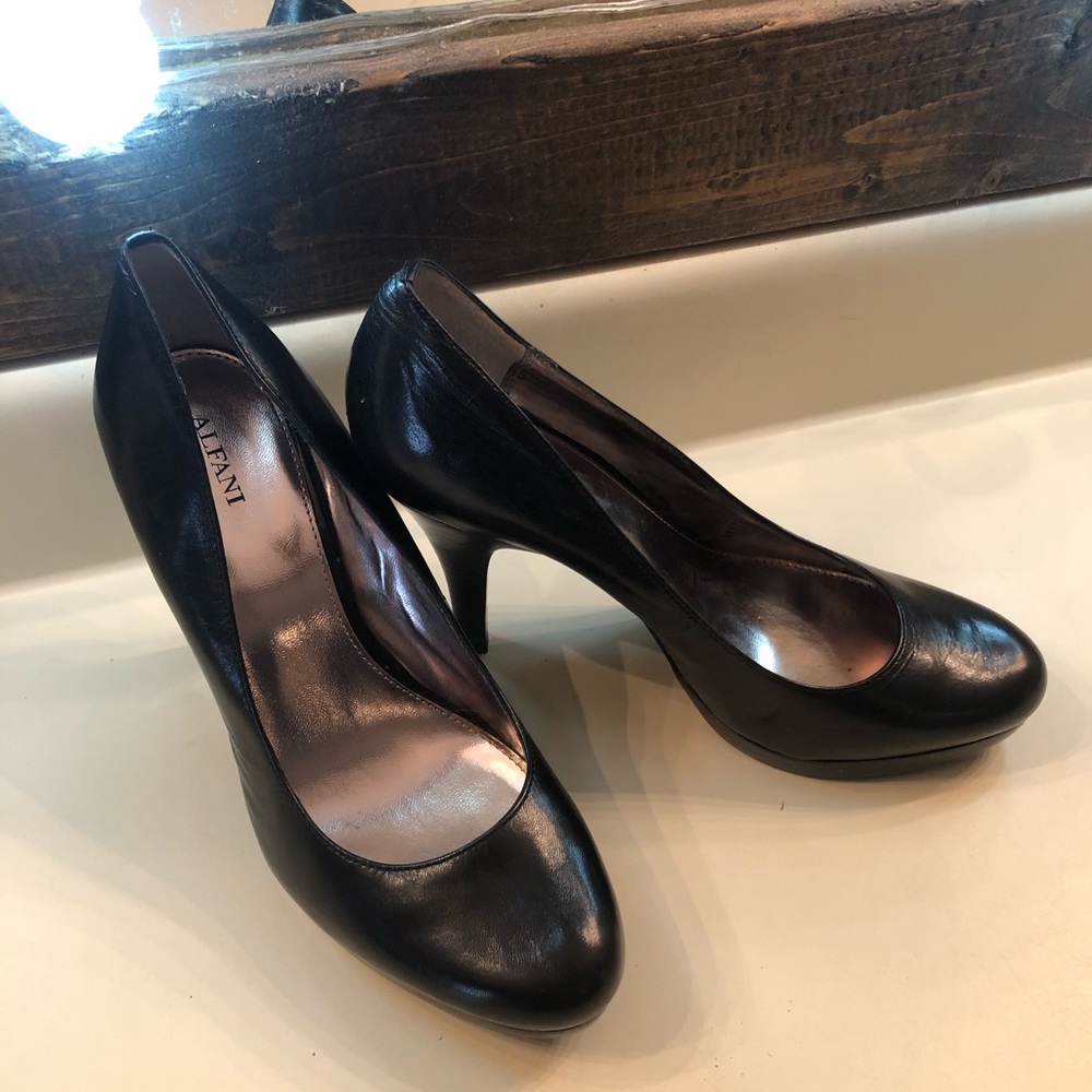 Alfani black heels